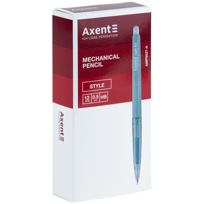Олівець механічний Axent Style 0,5 мм, НВ (AMP9027-A) Вінниця - фото 3
