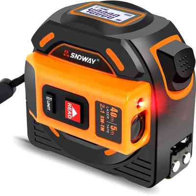 Рулетка Sndway SW-TM40 с лазерным дальномером (SW-TM40) Винница