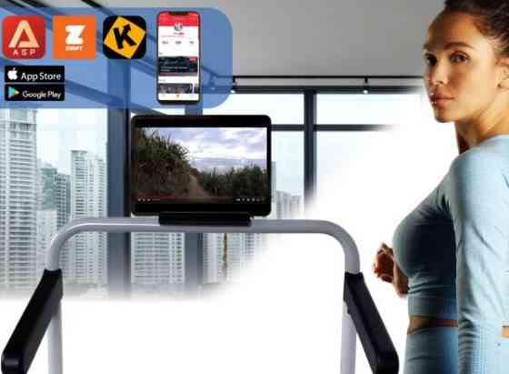 Бігова доріжка електрична THUNDER IMPACT-SILVER Київ