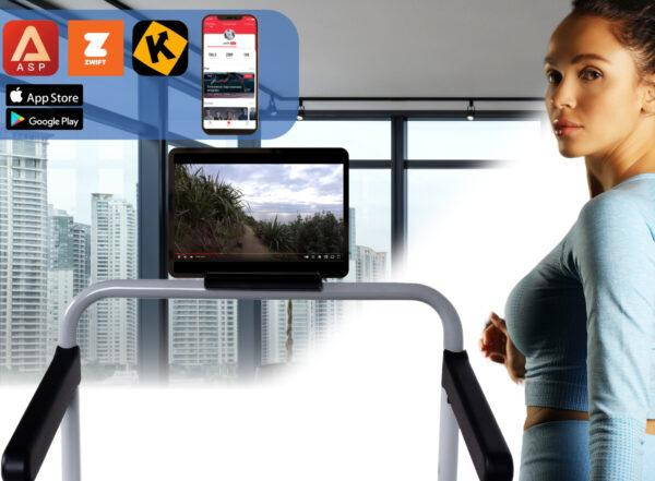 Бігова доріжка електрична THUNDER IMPACT-SILVER Київ - фото 4