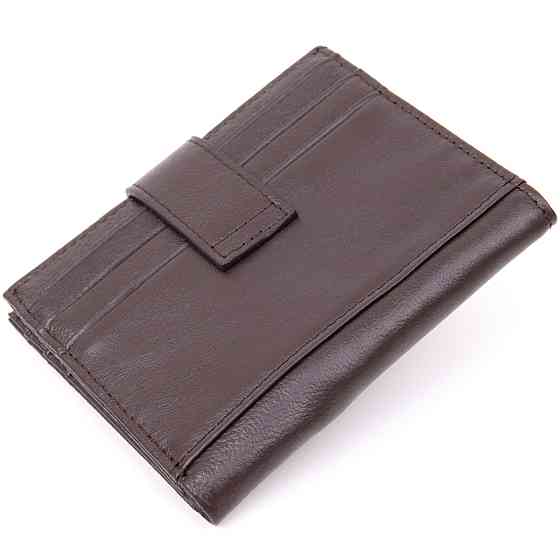 Картхолдер унисекс Темно-коричневый (Vintage) Киев