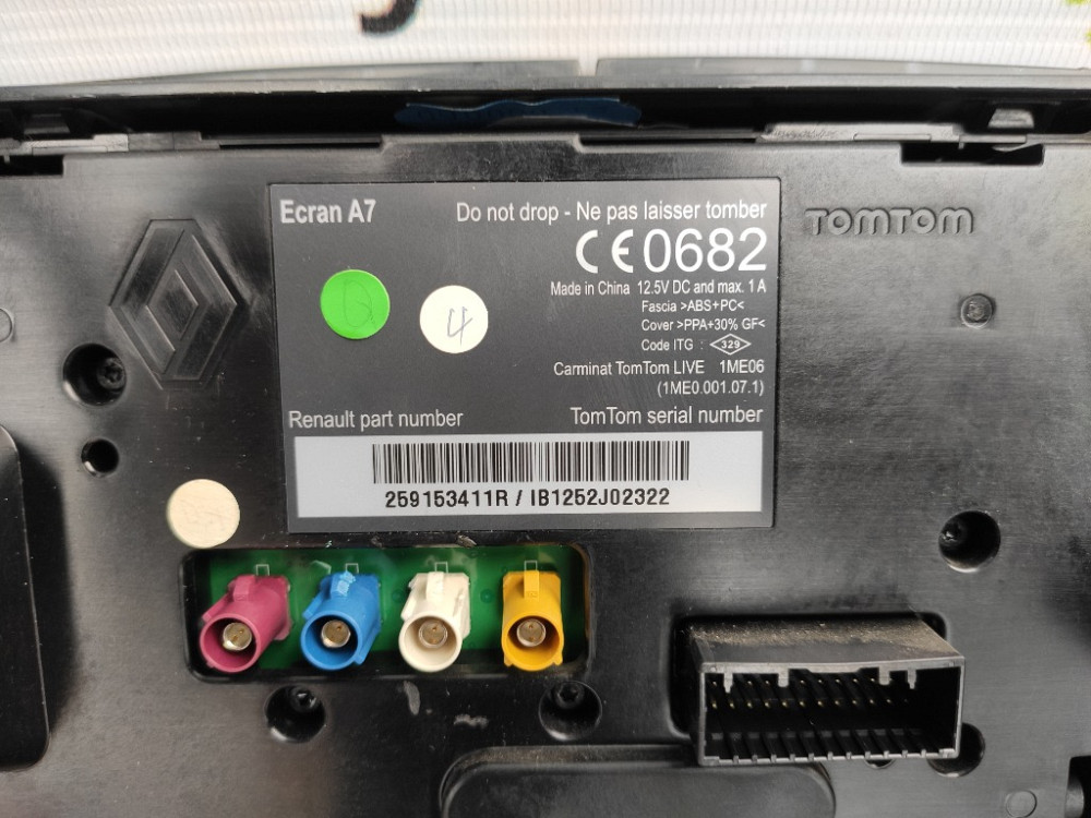 Дисплей Renault Megane III 2008-2015 (259153411R) Ковель - изображение 3