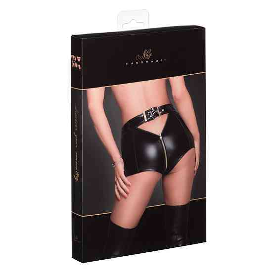 Шорты на молнии F218 Noir Handmade S Sex Aura Киев