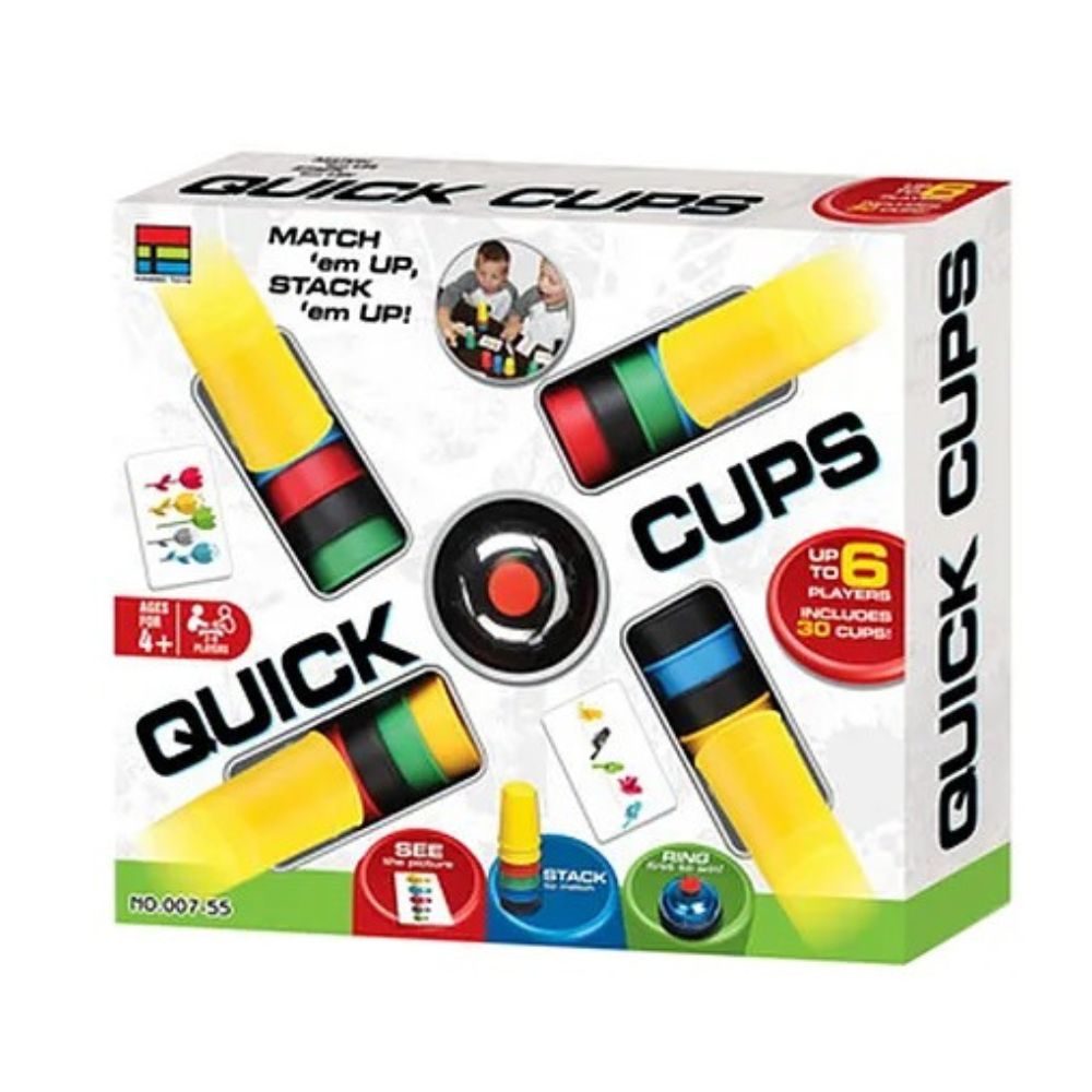 Настільна гра дитяча "Quck cups" логічна, змагальна на швидкість для компанії дітей та дорослих Кам'янець-Подільський - фото 7