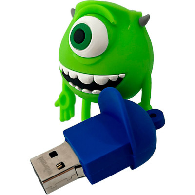 USB флеш накопичувач Wibrand 16GB Mike Wazowski Green USB 2.0 (WI2.0/MW16G) Вінниця - фото 4