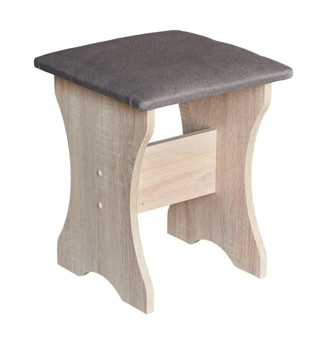 Табуретка ДСП 35х35х44 см - Комплект из 2 шт - Дуб Самоа Львов - изображение 1