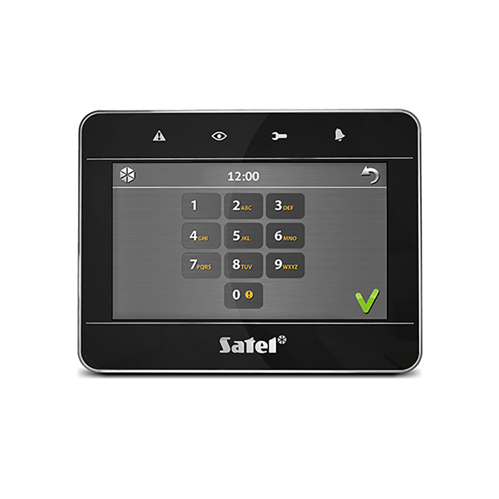 Клавіатура з сенсорним дисплеєм Satel INT-TSG-BSB Київ - фото 3