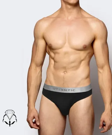 Трусы мужские спорт Basic Atlantic 2BMP-013 S, Черный Киев