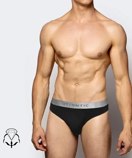 Труси чоловічі спорт Basic Atlantic 2BMP-013 S, Чорний Київ - фото 1