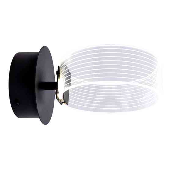 SIRIUS Бра настінна світлодіодна акрилова Sirius N 3705-1 BLACK 12W Коломия