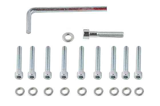 Болти кришки варіатора скутер 4 Т Китай 150 (13 колесо) (шестигранний шліц, 10шт + ключ) Мукачево