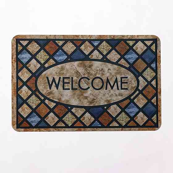 Килимок придверний Framed Welcome 38*58 см діатомітовий HP-42-40 Коломия