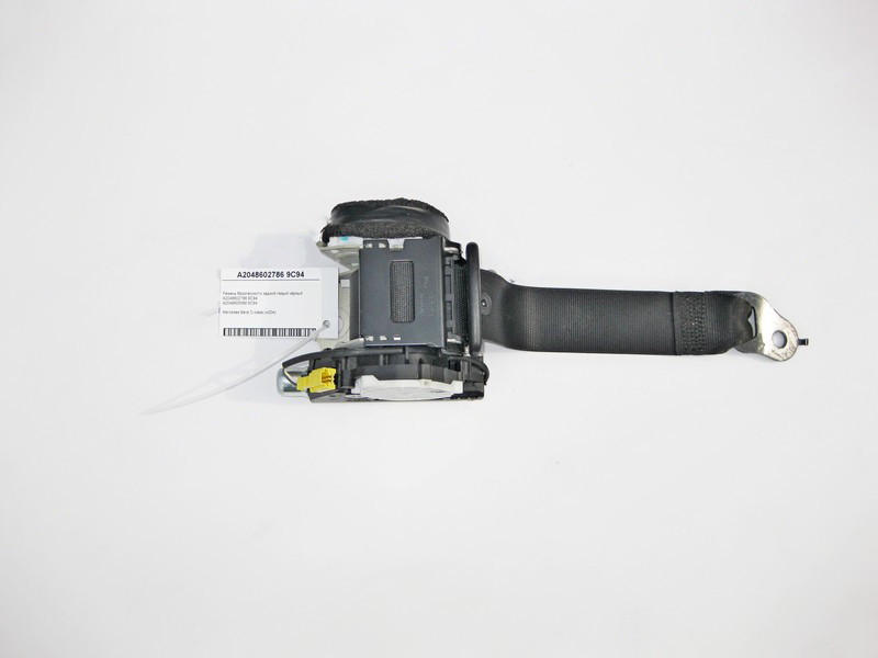 Mercedes-Benz  A2048602786 9C94 Ремінь безпеки задній лівий чорний C-Class W204 Одеса - фото 1