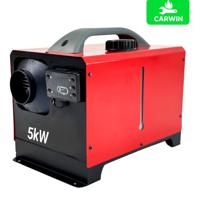 Автономний дизельний обігрівач (Webasto) CARWIN 5 кВт (12В/24В/220В) з LCD-дисплеєм та пультом ДК Київ - фото 3