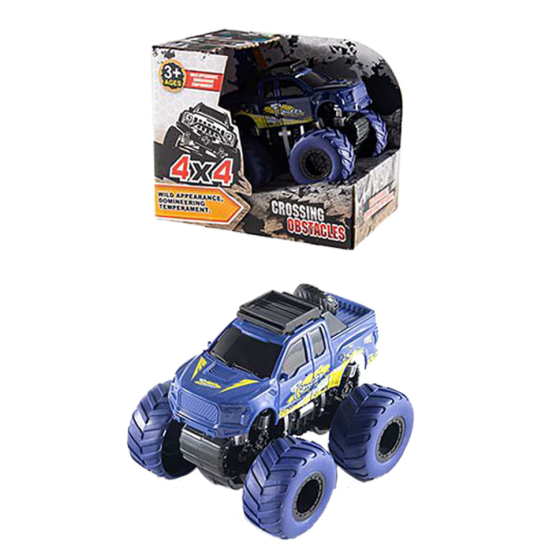 Машинка инерционная BY501-1, открытая коробка 16*11, 5*13, 5см Синий Винница