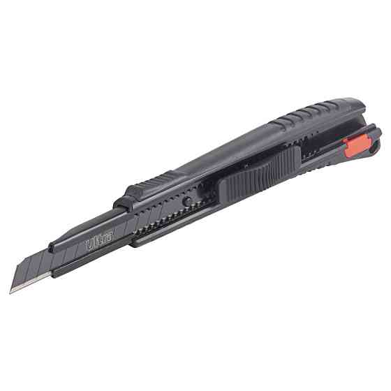 Ніж сегментний лезо 9 мм корпус ABS/TPR автоматичний замок ULTRA (8210142) Київ