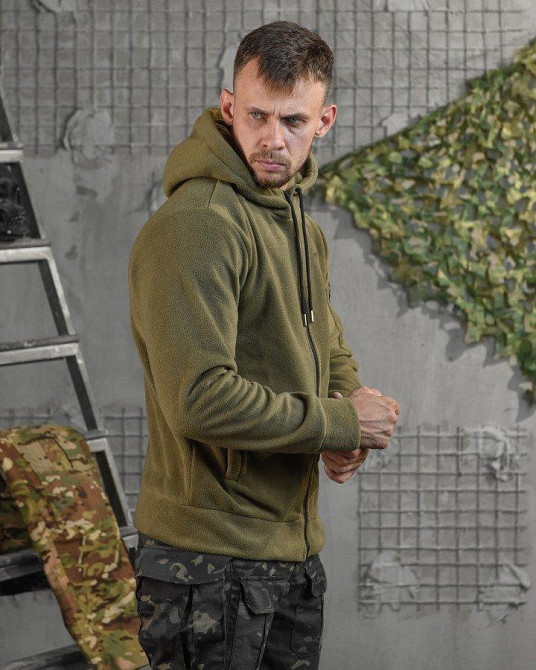 Тактическая флисовка мина кайот мужская теплая Одесса - изображение 3