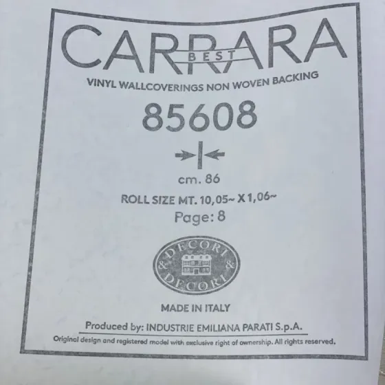 Шпалери Emiliana Parati Carrara Best 85608 Київ