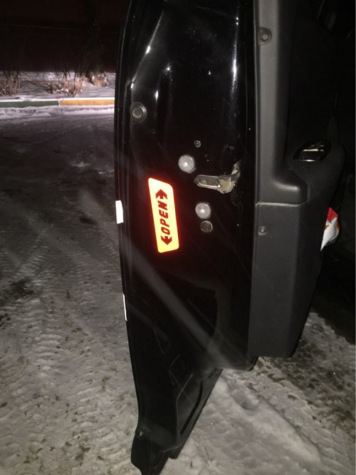 Наклейки на двері авто Open світловідбивна Київ - фото 5