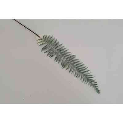 Декоративна гілка YES! Fun Перо Папороті 68см, зелена, гліттер (973870) Вінниця