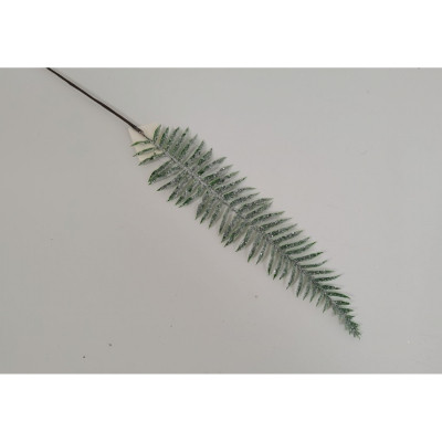 Декоративна гілка YES! Fun Перо Папороті 68см, зелена, гліттер (973870) Вінниця - фото 1