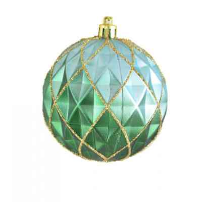 Елочная игрушка YES! Fun Полигональный, зеленый 8 см (972956) Винница