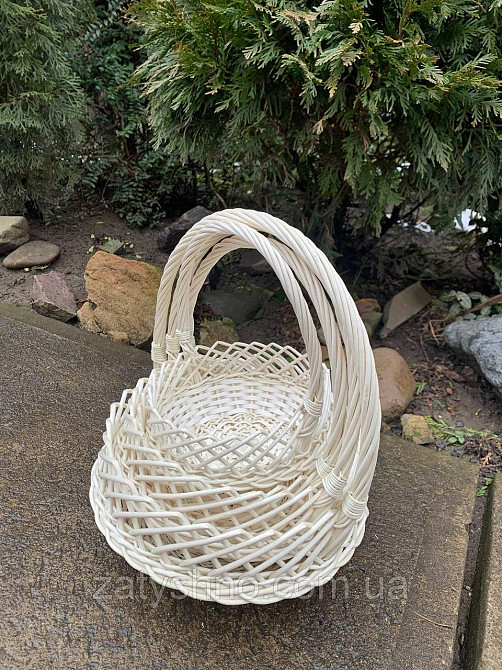 Корзина детская, белая, набор 4 шт Киев - изображение 1