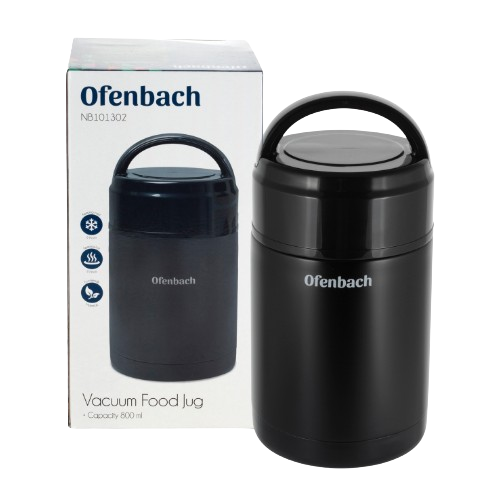Термос харчовий 800мл нержавіюча сталь/пластик Ofenbach 101302 Житомир - фото 3