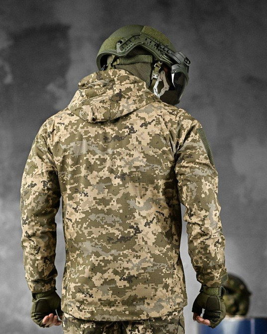 Весняна тактична куртка Mossad піксель Одеса - фото 3