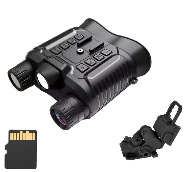Цифровий бінокль нічного бачення NV8161 (до 400м у темряві) 1080P HD 8X з кріпленням FMA L4G24 та картою 128Гб Вінниця - фото 2