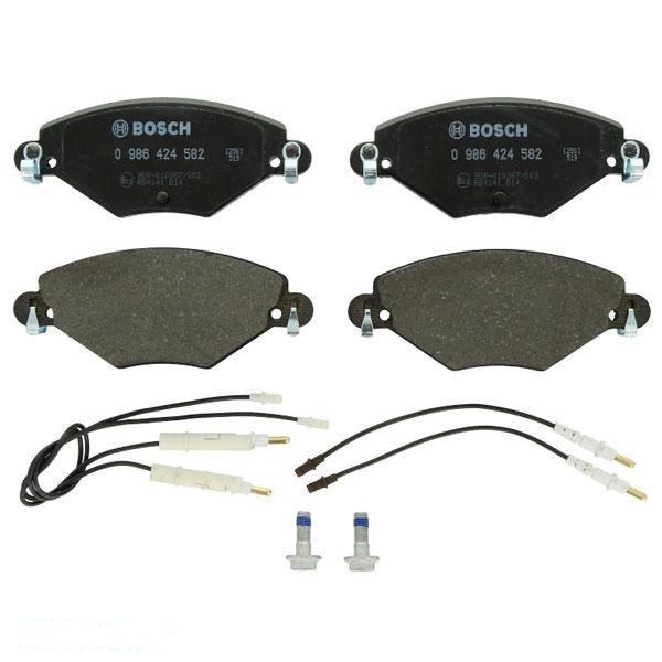 Гальмівні колодки Bosch дискові передні CITROEN C5 1.6,1.8,2.0-04 0986424582 Харків - фото 1