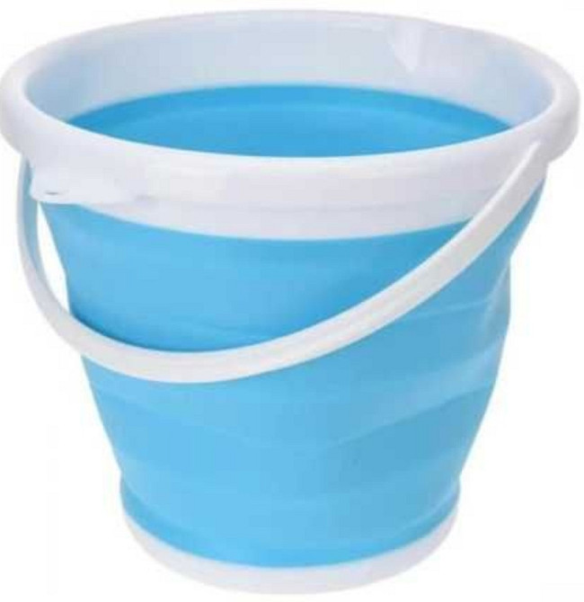 ТОП! Господарське складне відро Багатофункціональне Силиконовое ведро. Харків - фото 2