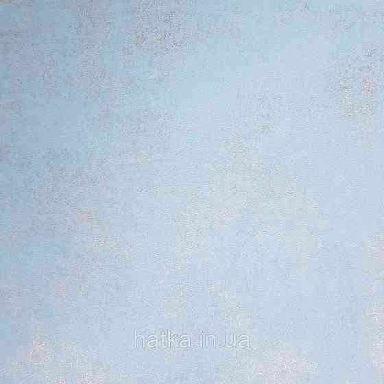 Обои флизелиновые эко Casadeco Stone 0.53х10 м под венецианскую штукатурку ярко голубые с перламутром Киев