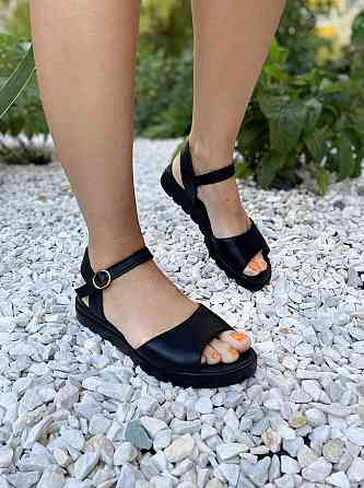 Mermaid Босоніжки жіночі Mermaid 20-1 чорні (літо, шкіра натуральна) (978) 36 Коломия