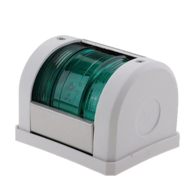 Навигационный Огонь Зеленый Корпус Белый для лодок катеров яхт Киев - изображение 1