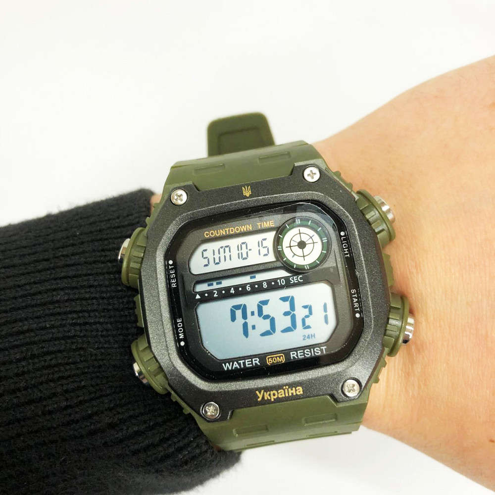 Годинники водонепроникні та протиударні SKMEI 6212/2126AG, Годинники для риболовлі та походів WN-12 Львів - фото 8