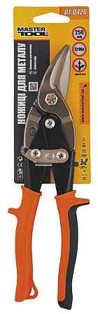 MASTERTOOL Ножиці для металу MASTERTOOL CrMo 250 мм лівий різ 01-0426 Коломыя
