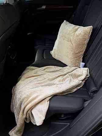 Ecotton Набір для подорожі Ecotton 2 в 1 Подушка 40х40 плед 110х140 бежевий Beige Коломыя