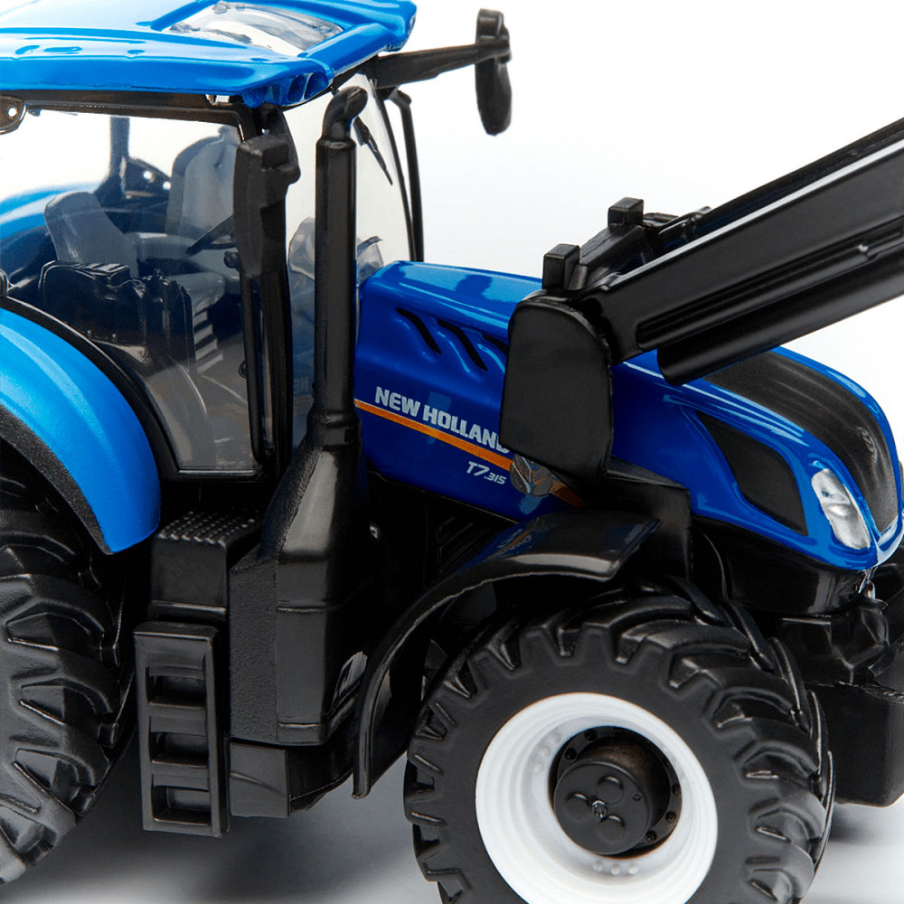 Автомодель серії Farm - Трактор NEW HOLLAND T7.315 з фронтальним навантажувачем (синій, 1:32) Дніпро - фото 3
