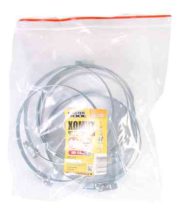 MASTERTOOL Хомут черв'ячний MASTERTOOL German type W1 DIN 3017 9.0 мм Ø 100-120 мм 10 шт 20-198 Киев