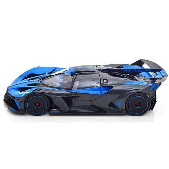 Автомодель - Bugatti Bolide (чорно-синій, 1:18) Дніпро