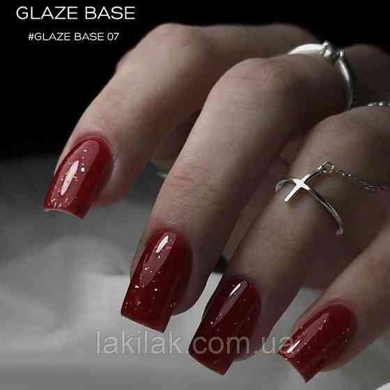 База для гель-лаку Toki-Toki Glaze Base GL07 з поталлю 5мл Херсон