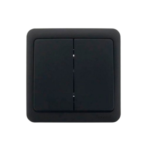 VIOLA антрацит Вимикач зовнішній 2кл Лезард Житомир - фото 2