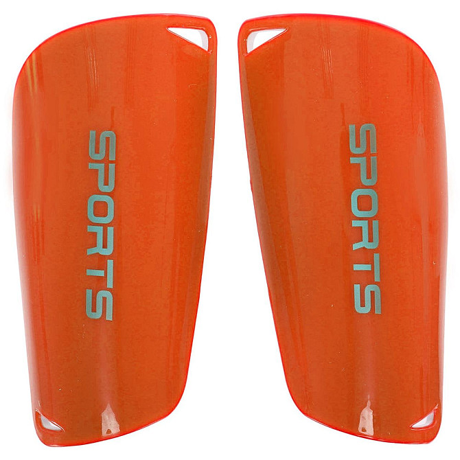 Щитки футбольні SPORTS SP-Sport FB-9714 S-M Вишневе - фото 4