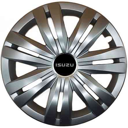 Автомобильные модельные колпаки R17 Isuzu 501 4шт, SJS, серебристые Винница