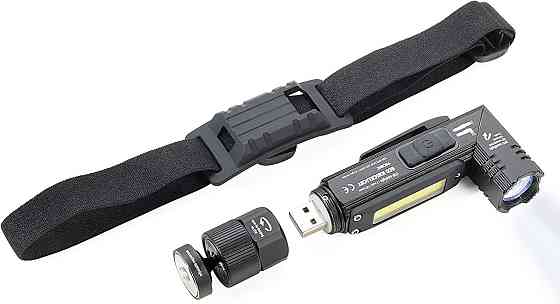 Фонарь гибкий многофункциональный Troika с красным светом 150лм Черный Киев