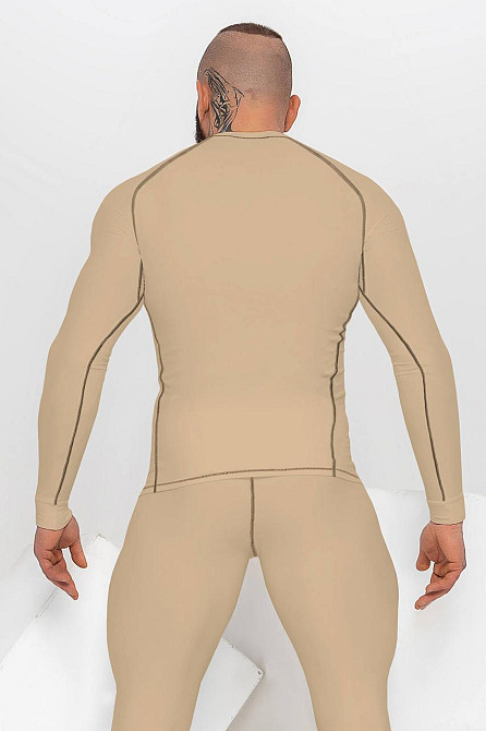 Чоловіча термофутболка TotalFit CARPATHIAN TMR7-S10/Y10 4XL, Бежевый Киев - изображение 2