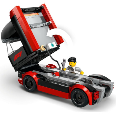 Конструктор LEGO City Грузовик F1 с автомобилями RB20 и AMR24 (60445) Винница - изображение 11