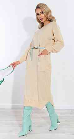 Довге в'язане плаття (42-46) Київ