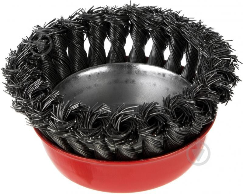 Щітка X-Treme XT-107200 D100мм торцова X-TREME плет.дріт Коломыя - изображение 2